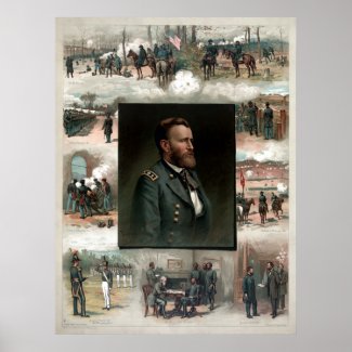 US Grant's Career In Pictures print