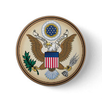 US GREAT SEAL buttons
