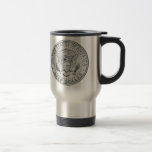 US Great Seal Half Dollar Coffee Mug