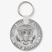US Great Seal Half Dollar keychains