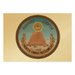 US Great Seal Obverse (Reverse) Side Business Card