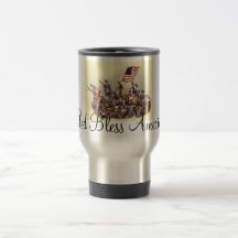 us_independence, 800px-USA_Flag_Map_svg, God Bl... Coffee Mugs