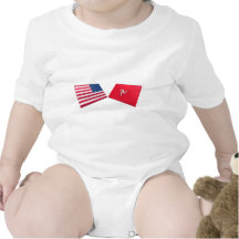 US & Isle of Man Flags Shirts