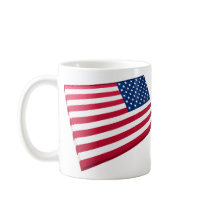 US & Kiribati Flags mugs