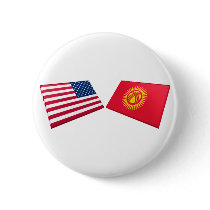 US & Kyrgyzstan Flags buttons