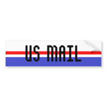 US MAIL BUMPER STICKER