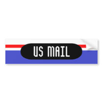 US MAIL BUMPER STICKERS