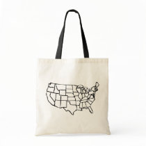 US Map bags by LabelMeHappy US Map bags