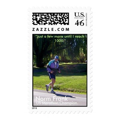US Marathon Champion Postage