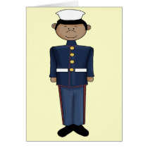 US Marine Corp Boy Card