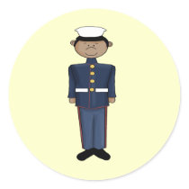 US Marine Corp Boy Sticker
