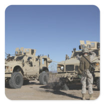 US Marines Square Sticker
