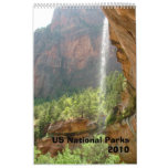 US National Parks 2010 Wall Calendars