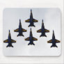 US Navy Blue Angels Delta Formation Mousepad
