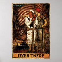 US Navy Over There Posters