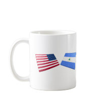 US & Nicaragua Flags mugs by Vexillophile US & Nicaragua Flags mugs