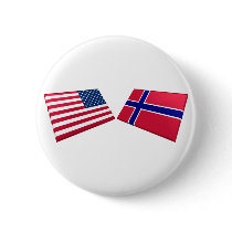 US & Norway Flags buttons by Vexillophile US & Norway Flags buttons