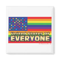 US of E Rainbow Magnet