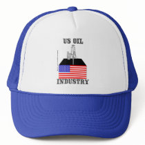 US Oil Industry,Oil Field Hat,Oil,Gas,