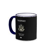 US Passport Cover Mugs