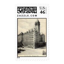 US Post Office Washington DC 1907 vintage Postage Stamp