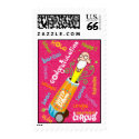 US postage (Circus pink) postage