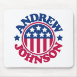 US President Andrew Johnson Mouse Pad