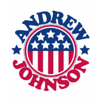 US President Andrew Johnson t-shirts