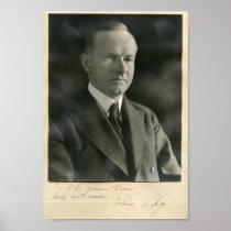 US President Calvin Coolidge Print