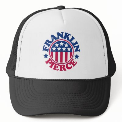 US President Franklin Pierce Trucker Hat by visualnewbie