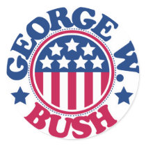 US Präsident George W Bush sticker