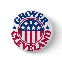 US President Grover Cleveland Pin