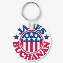 US President James Buchanan keychains