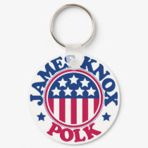US President James Knox Polk keychains