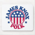 US President James Knox Polk mousepads