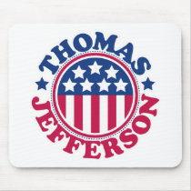 US President Thomas Jefferson mousepads