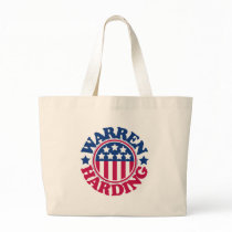 US President Warren Harding bags