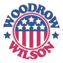 US President Woodrow Wilson stickers by visualnewbie US President Woodrow Wilson stickers