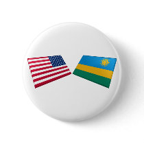 US & Rwanda Flags buttons