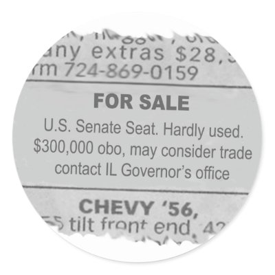 senate seat for sale