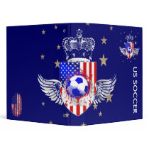 US Soccer Binding File for US soccer fans binders