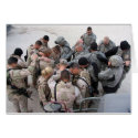 US Soldiers Praying - Customized cards