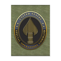 US Special Operations Command Postcard