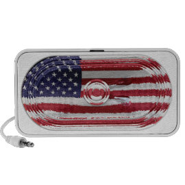 US Stars and Stripes Flag Speaker Doodle Speaker doodle