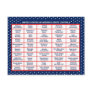 US State capitals Postcard