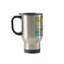 US Territorial Expansion Travel Mug by cooldudeproducts US Territorial Expansion Travel Mug