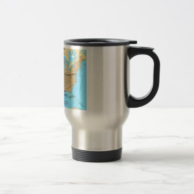 US Territorial Expansion Travel Mug by cooldudeproducts