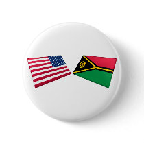 US & Vanuatu Flags buttons by Vexillophile US & Vanuatu Flags buttons