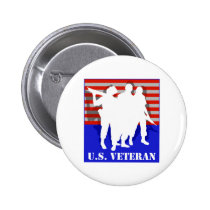 US Veteran buttons