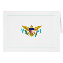 US Virgin Islands Flag Cards